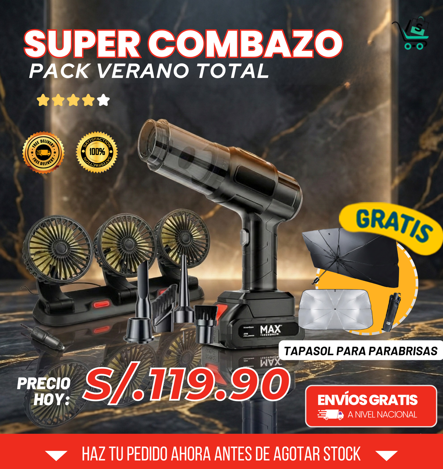 SUPER COMBAZO PACK VERANO TOTAL