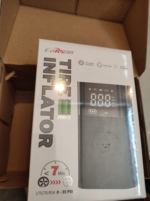 COMPRESOR DE AIRE INTELIGENTE PORTATIL 3 EN 1