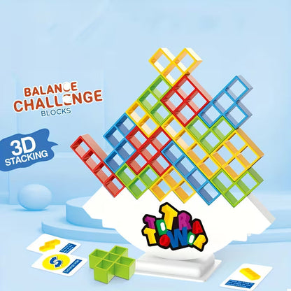 TETRA TOWER JUEGO DE EQUILIBRO 64 PIEZAS
