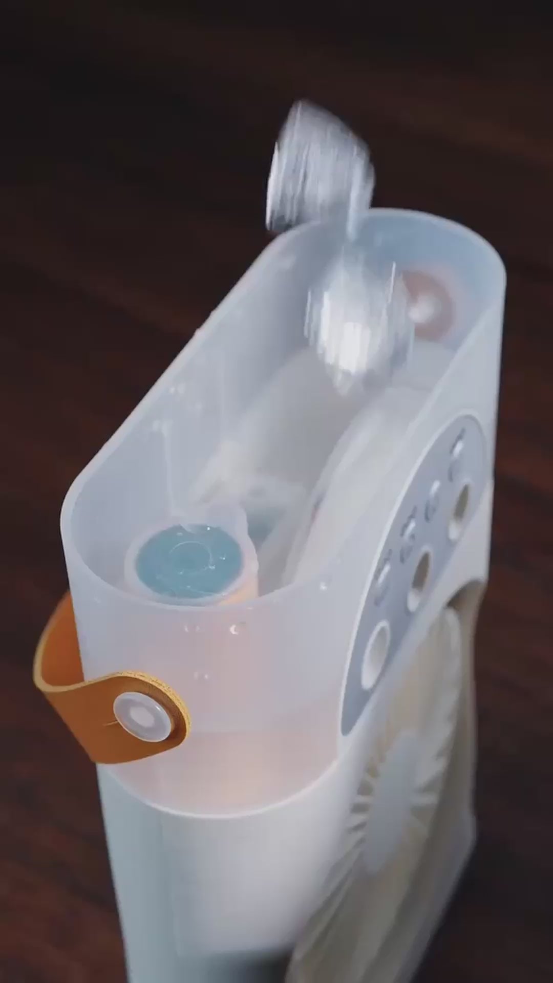 MINI VENTILADOR LUZ LED - HUMIDIFICADOR 3EN1