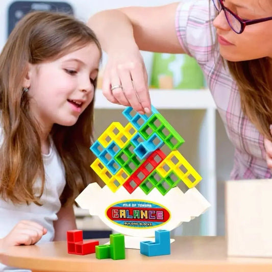 TETRA TOWER JUEGO DE EQUILIBRO 64 PIEZAS